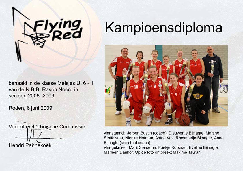 MU16-1 2009 champions